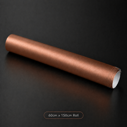 Cupra Copper L27A Colour Matched Metallic Vinyl Car Wrapping Film for DIY Projects
