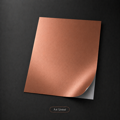 Cupra Copper L27A Colour Matched Metallic Vinyl Car Wrapping Film for DIY Projects