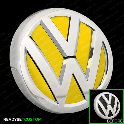 Polo MK5 6R | Rear VW Badge Colour Change Inlay Sticker Decals