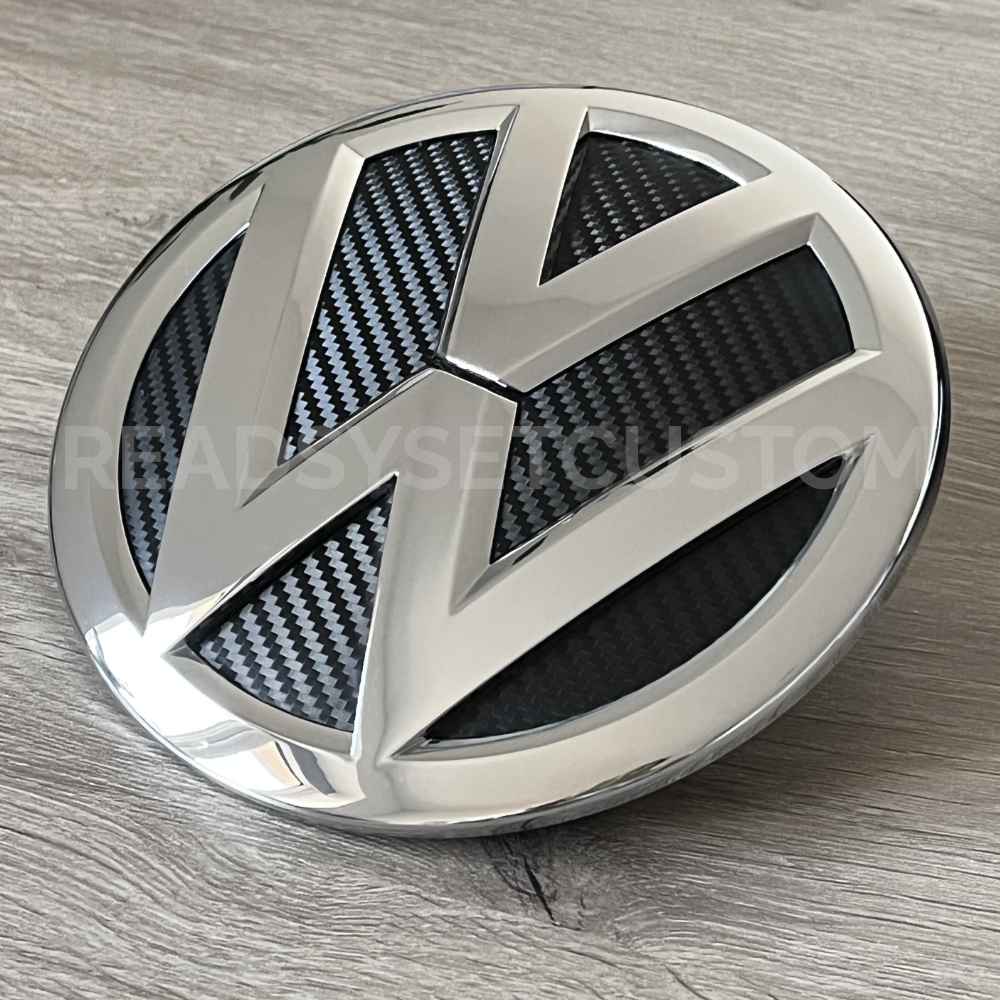 VW UP! 2017+ | Sticker Inlays for Front & Rear VW Badges