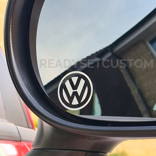 6x VW Vinyl Decals / Stickers | Interior, Exterior, Wing Mirror