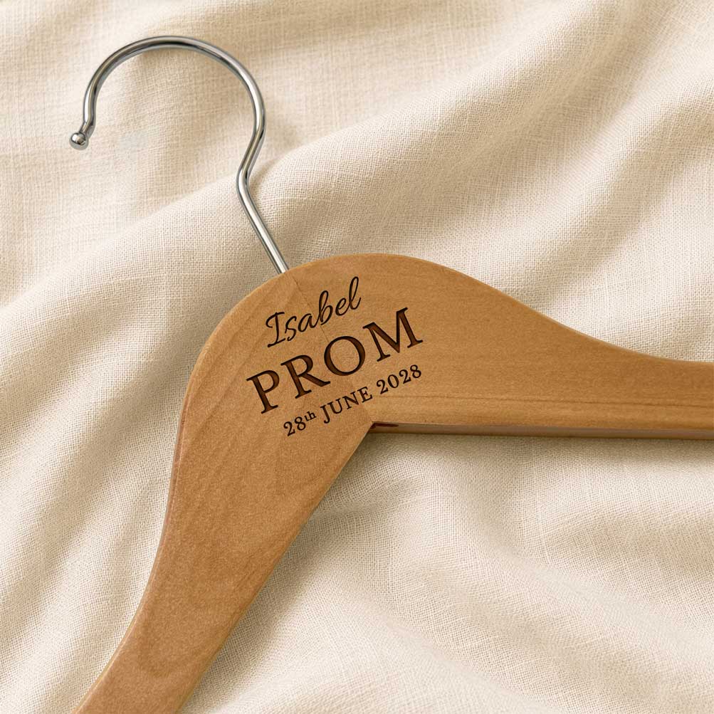 Personalised Engraved Prom Hanger