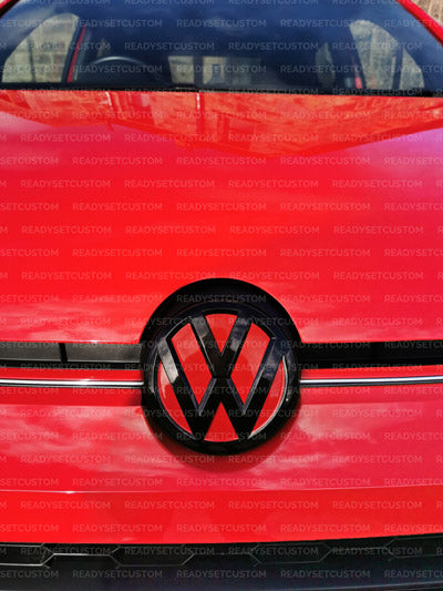 VW UP! 2017+ | Sticker Inlays for Front & Rear VW Badges