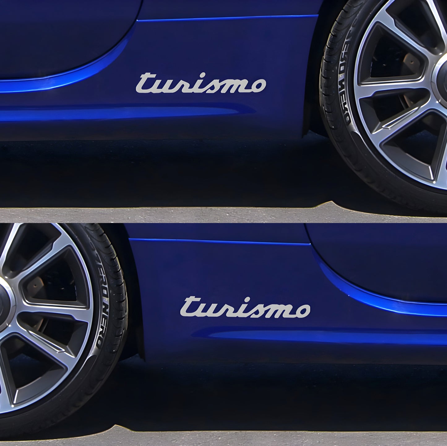 Abarth Turismo Side Skirt Decals