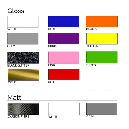 Polo MK5 6R | Rear VW Badge Colour Change Inlay Sticker Decals