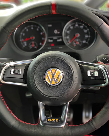 Steering Wheel Colour Change Decals for VW Polo GTI MK5 6C
