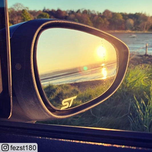 6x Ford ST Vinyl Decals / Stickers | Interior, Exterior, Wing Mirror