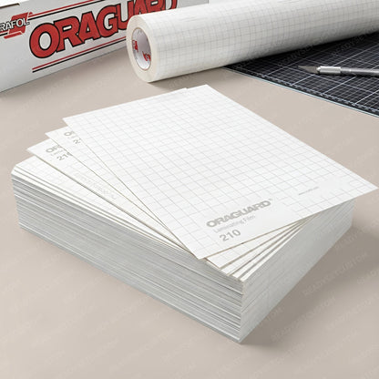 Oraguard 210 Clear Gloss Laminate – A4 & A5 Sheets | UV Protection, Waterproof Sticker Laminate Film