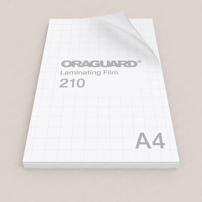 Oraguard 210 Clear Gloss Laminate – A4 & A5 Sheets | UV Protection, Waterproof Sticker Laminate Film