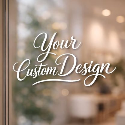 Custom Vinyl Transfer Stickers | Your Logo or Design | Business, Window & Packaging Decals, Multiple Sizes and Quantities