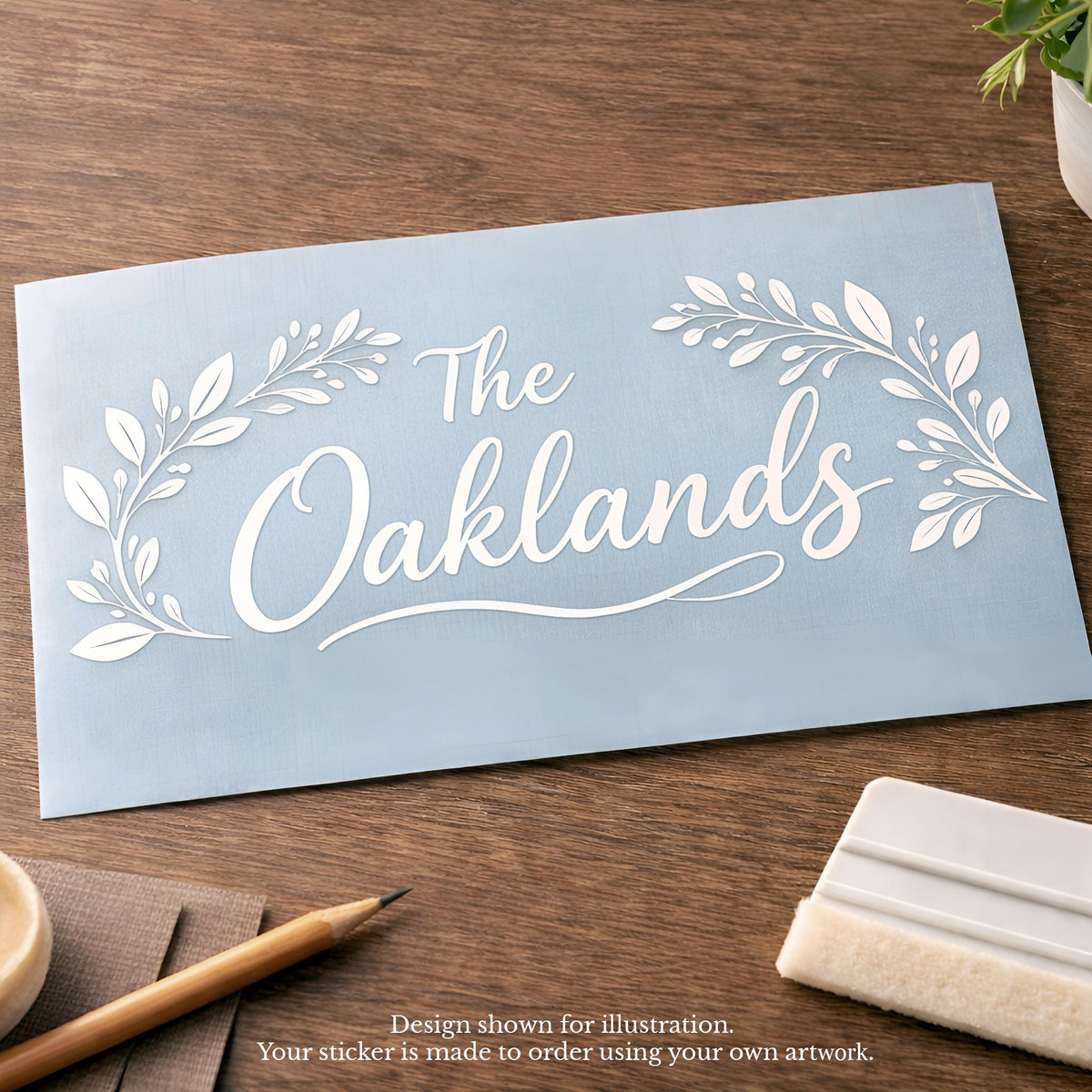 Custom Vinyl Transfer Stickers | Your Logo or Design | Business, Window & Packaging Decals, Multiple Sizes and Quantities