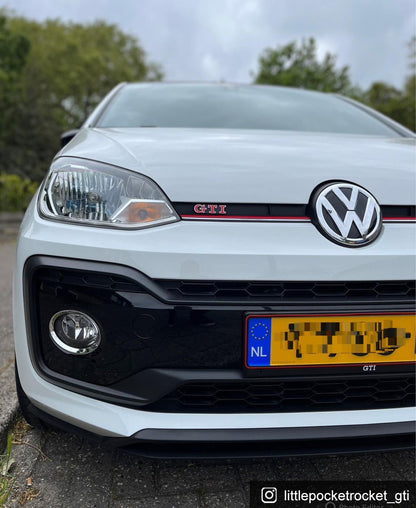 GTI Sticker Overlay for Front & Rear GTI Badges | Compatible with Volkswagen UP!